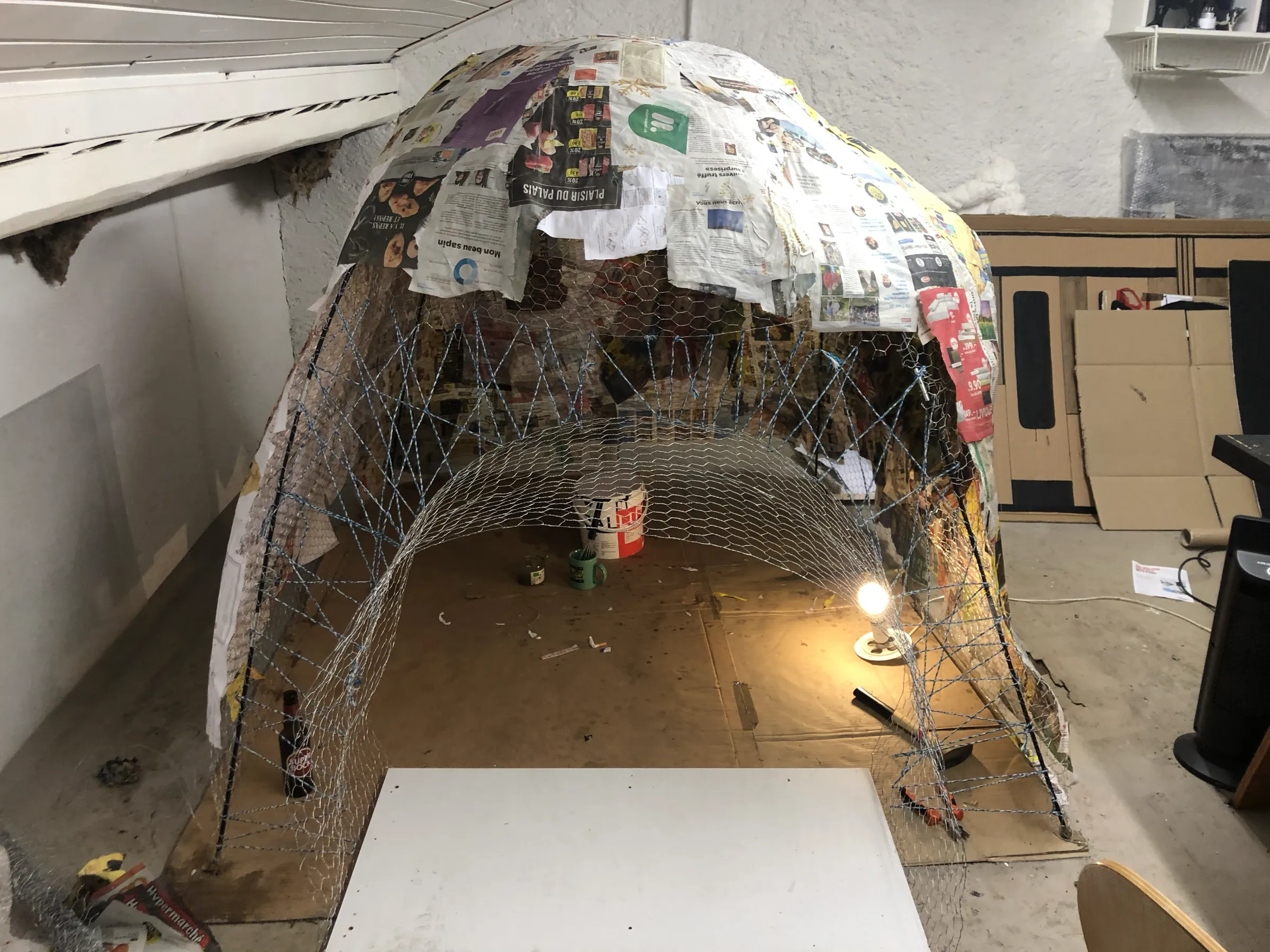 Introspective Igloo — process photo 4